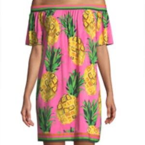 Trina Turk off the shoulder dress